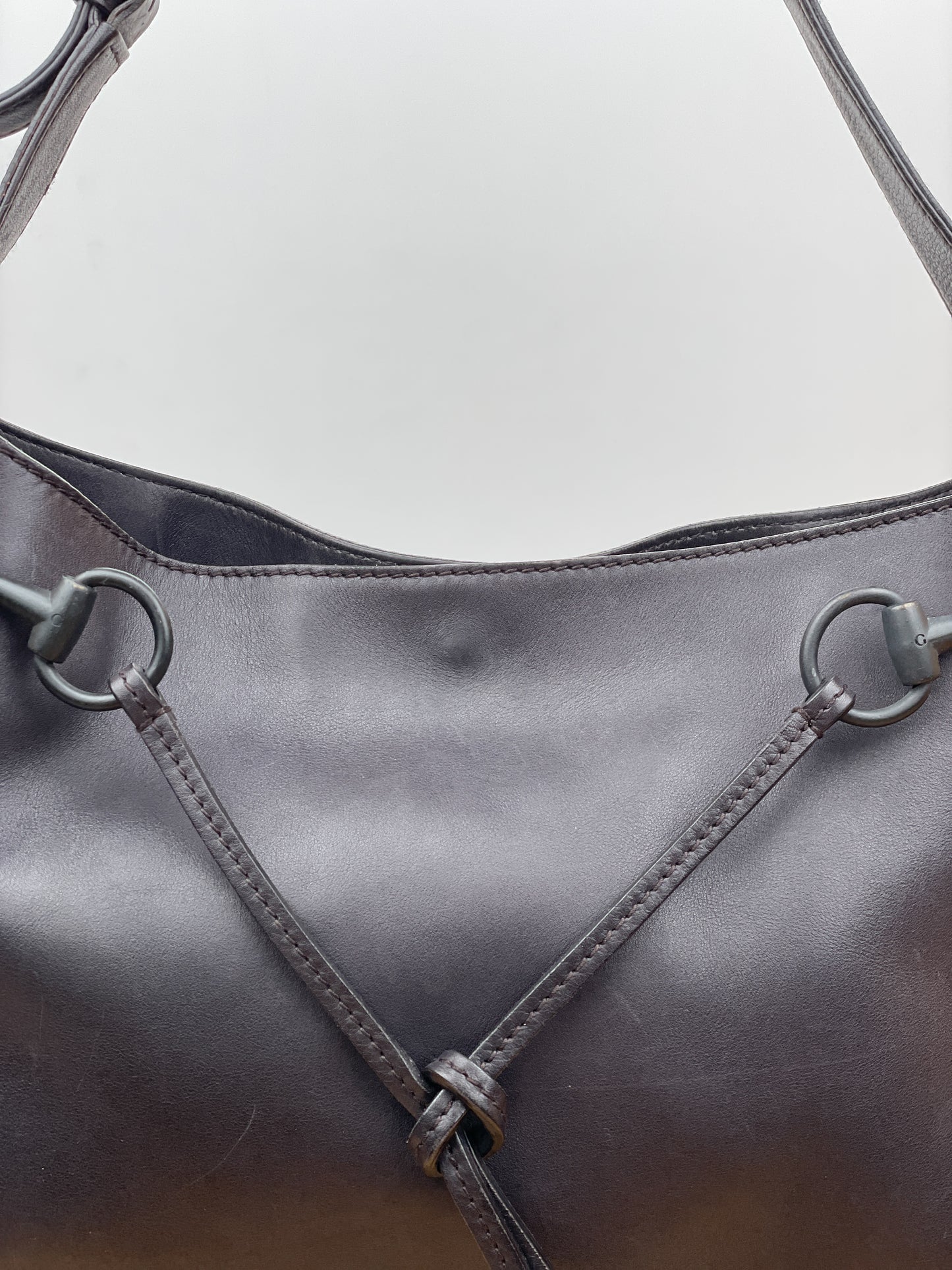 Gucci by Tom Ford 1990s Horsebit Hobo Shoulder Bag