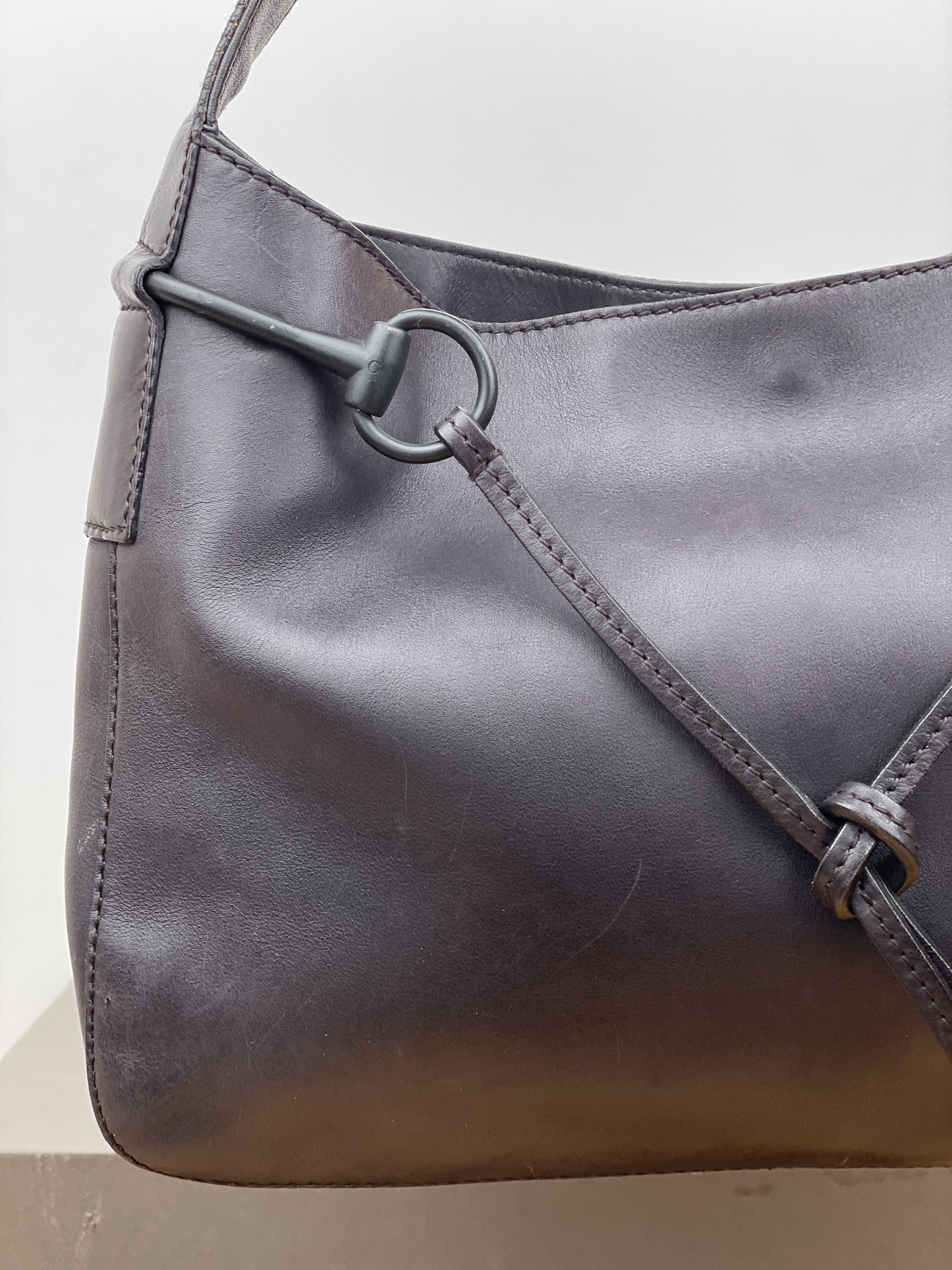 Gucci by Tom Ford 1990s Horsebit Hobo Shoulder Bag