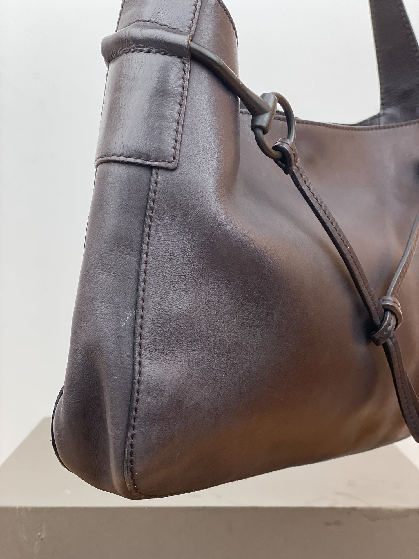 Gucci by Tom Ford 1990s Horsebit Hobo Shoulder Bag