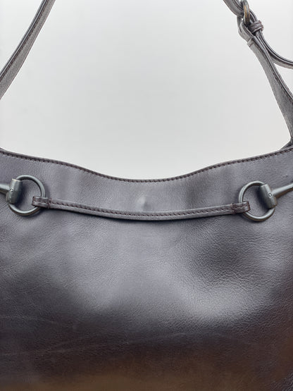 Gucci by Tom Ford 1990s Horsebit Hobo Shoulder Bag