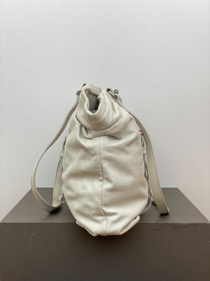 Prada 2000s Leather Shopper Tote Handbag