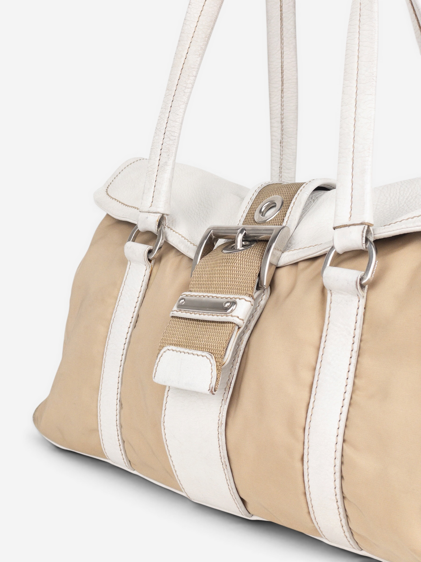 Prada 2000s Hybrid 'Moon' Shoulder Bag