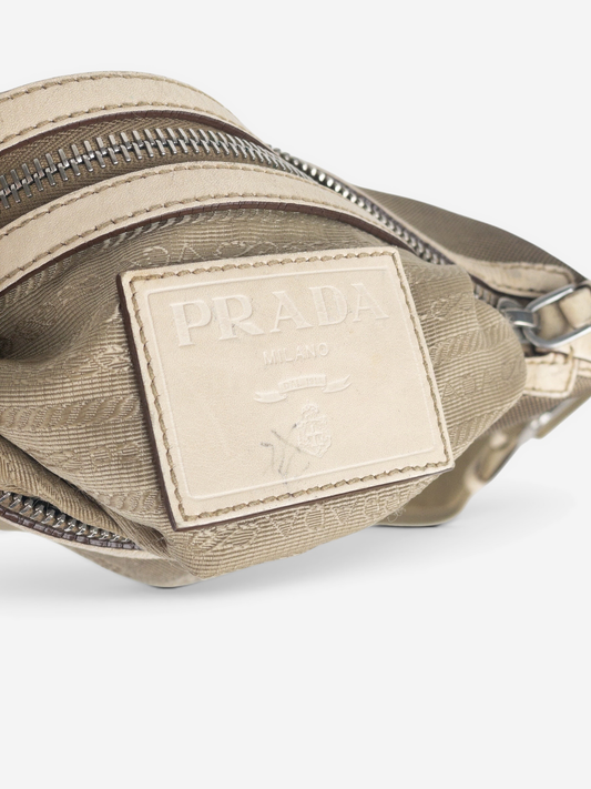 Prada 2000s Jacquard Canvas Crossbody Bag – photo 10