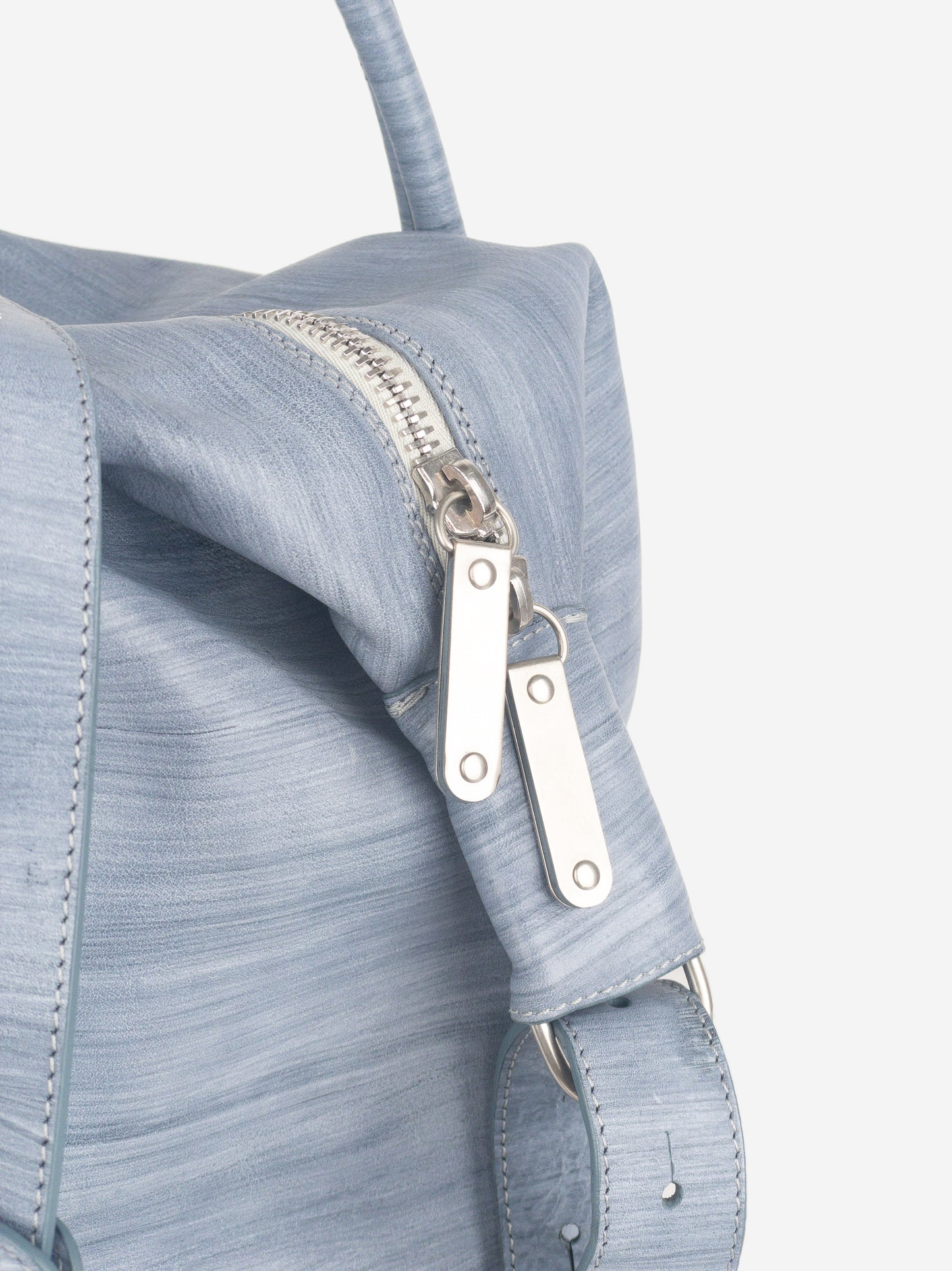 Maison Margiela SS14 Leather Crossbody `Sailor´ Weekend Duffle Bag