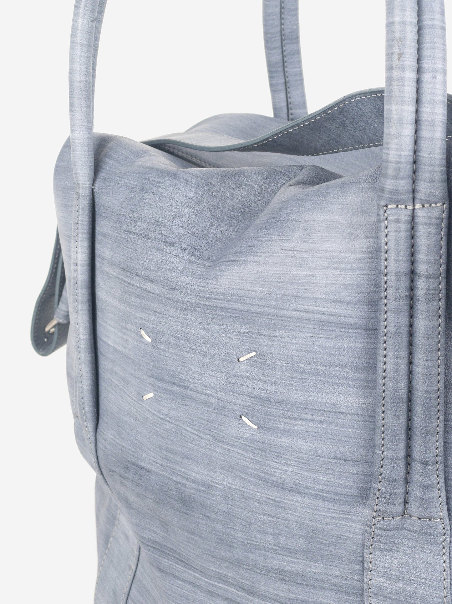 Maison Margiela SS14 Leather Crossbody `Sailor´ Weekend Duffle Bag