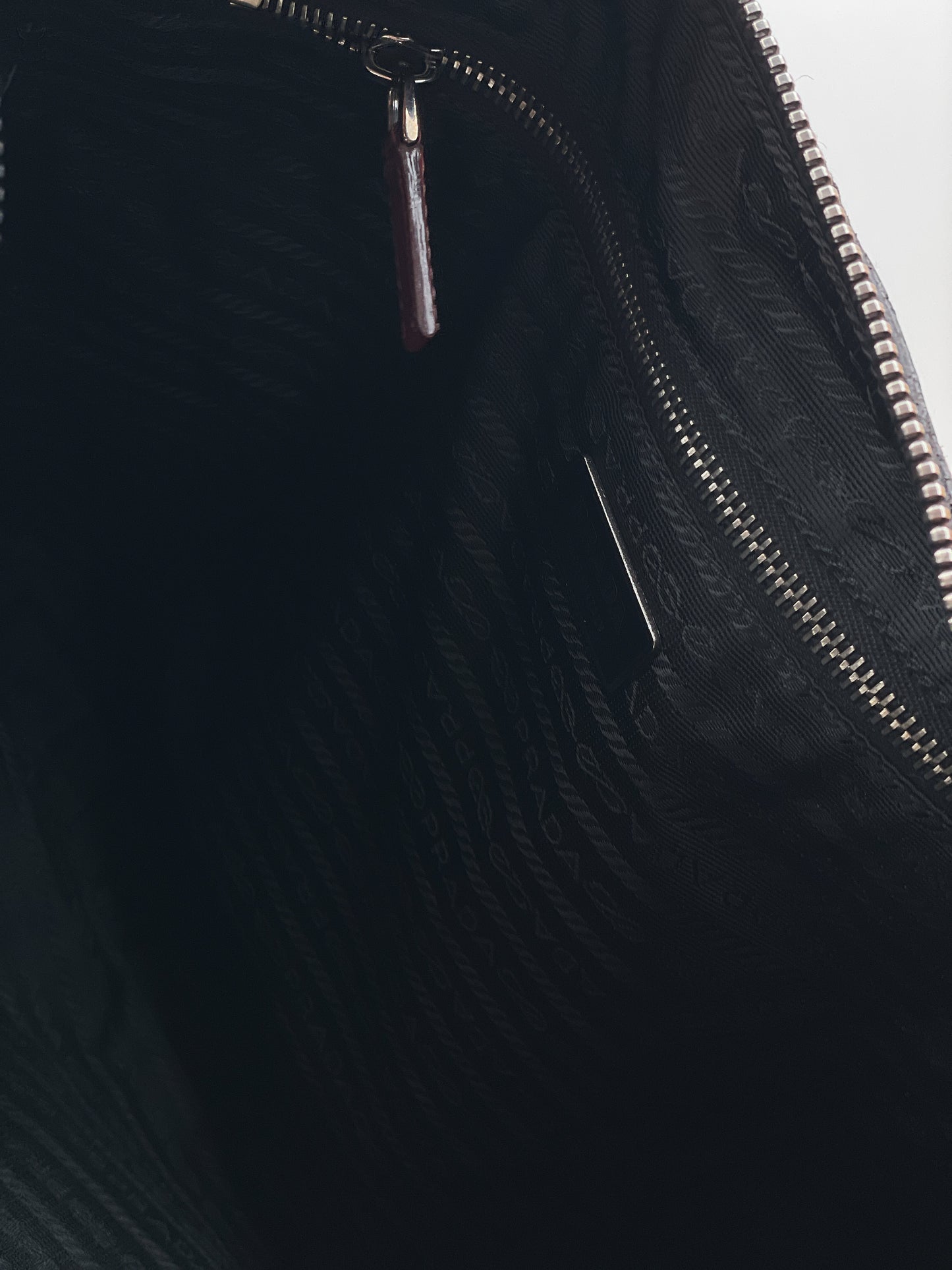 Prada 2000s Leather Hobo Shoulder Bag