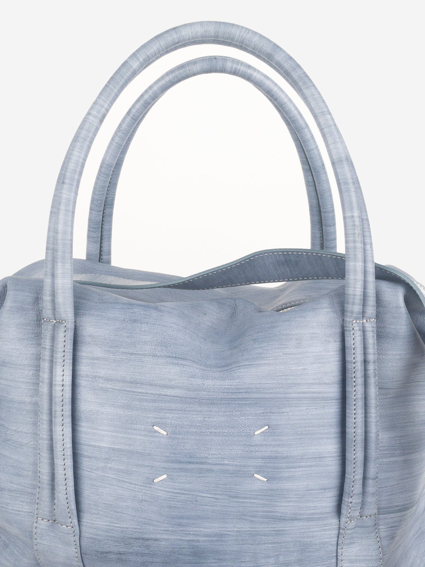 Maison Margiela SS14 Leather Crossbody `Sailor´ Weekend Duffle Bag
