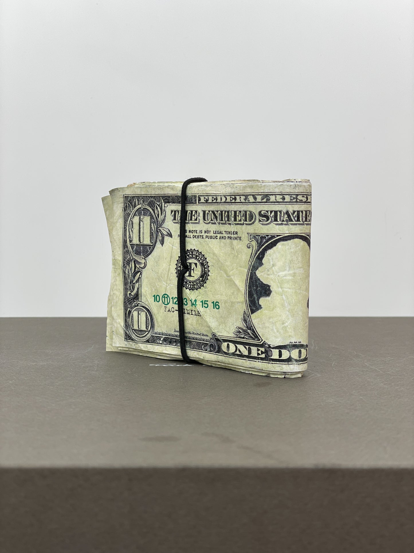 Maison Margiela SS08 Artisanal '$11 Dollar Bills' Bifold Wallet