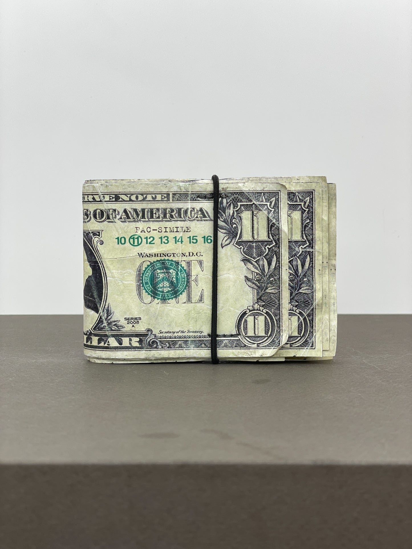 Maison Margiela SS08 Artisanal '$11 Dollar Bills' Bifold Wallet