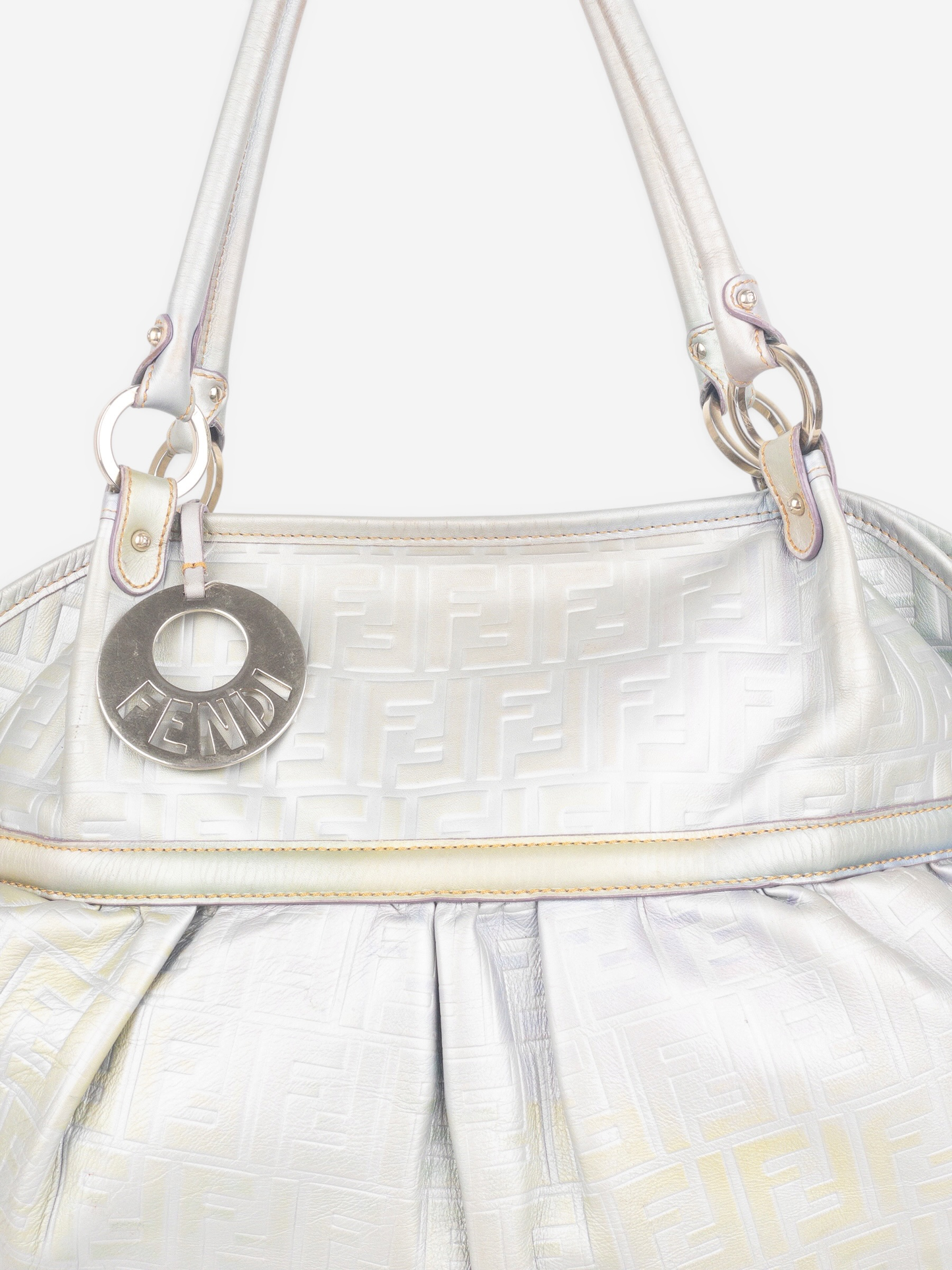 Fendi 2000s Iridescent Ombre Zucca Monogram‚Chef‘ Handbag