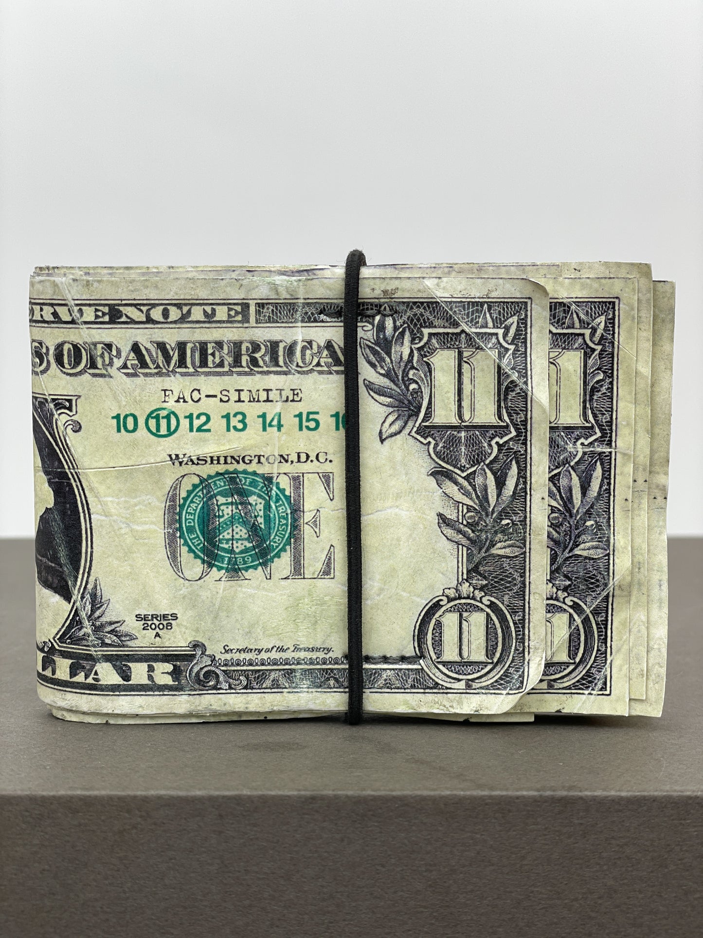 Maison Margiela SS08 Artisanal '$11 Dollar Bills' Bifold Wallet
