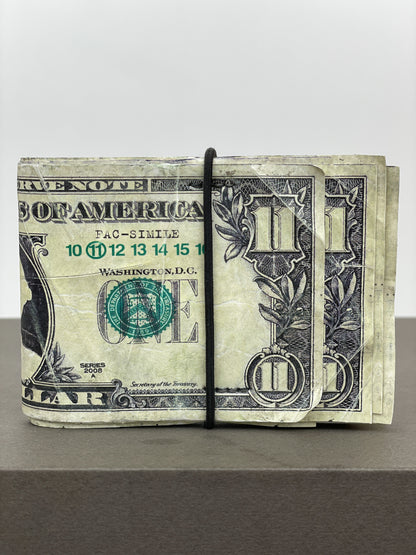 Maison Margiela SS08 Artisanal '$11 Dollar Bills' Bifold Wallet