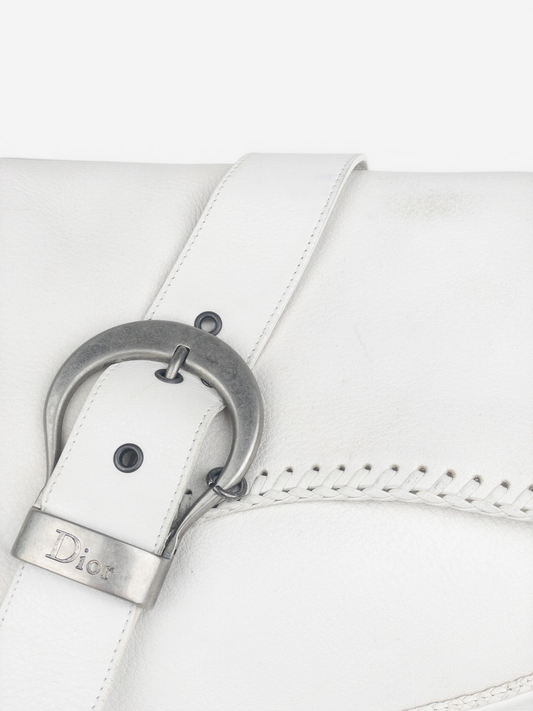 Dior by Galliano SS06 'Gaucho' Whipstitch Double Saddle Shoulder Bag – photo 4
