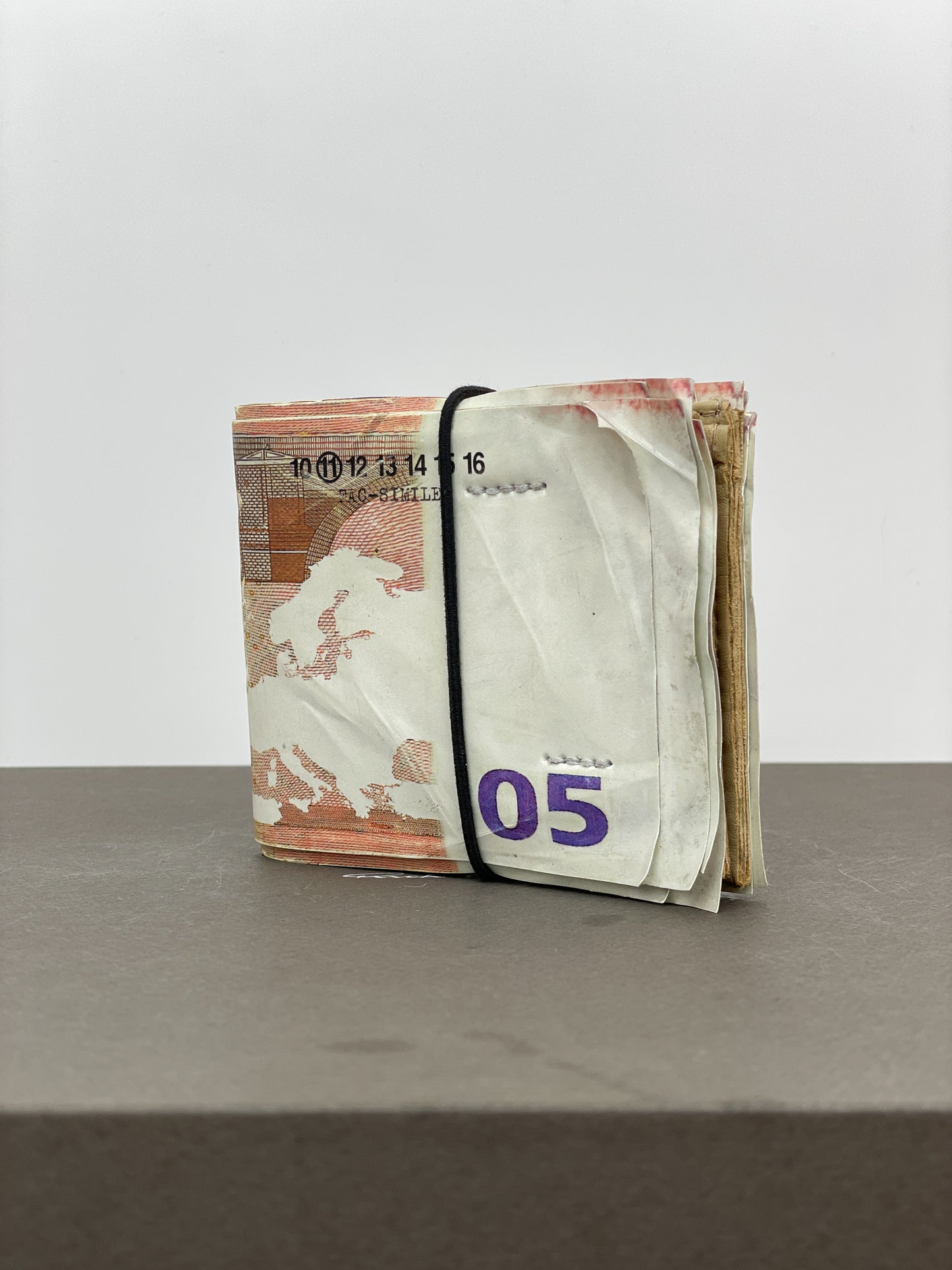 Maison Margiela SS08 Artisanal '05 Euro Bills' Bifold Wallet