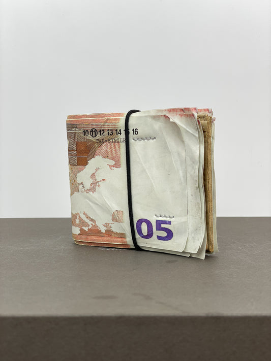 Maison Margiela SS08 Artisanal '05 Euro Bills' Bifold Wallet
