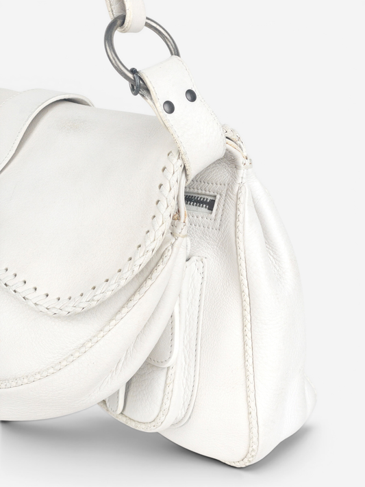 Dior by Galliano SS06 'Gaucho' Whipstitch Double Saddle Shoulder Bag – photo 5