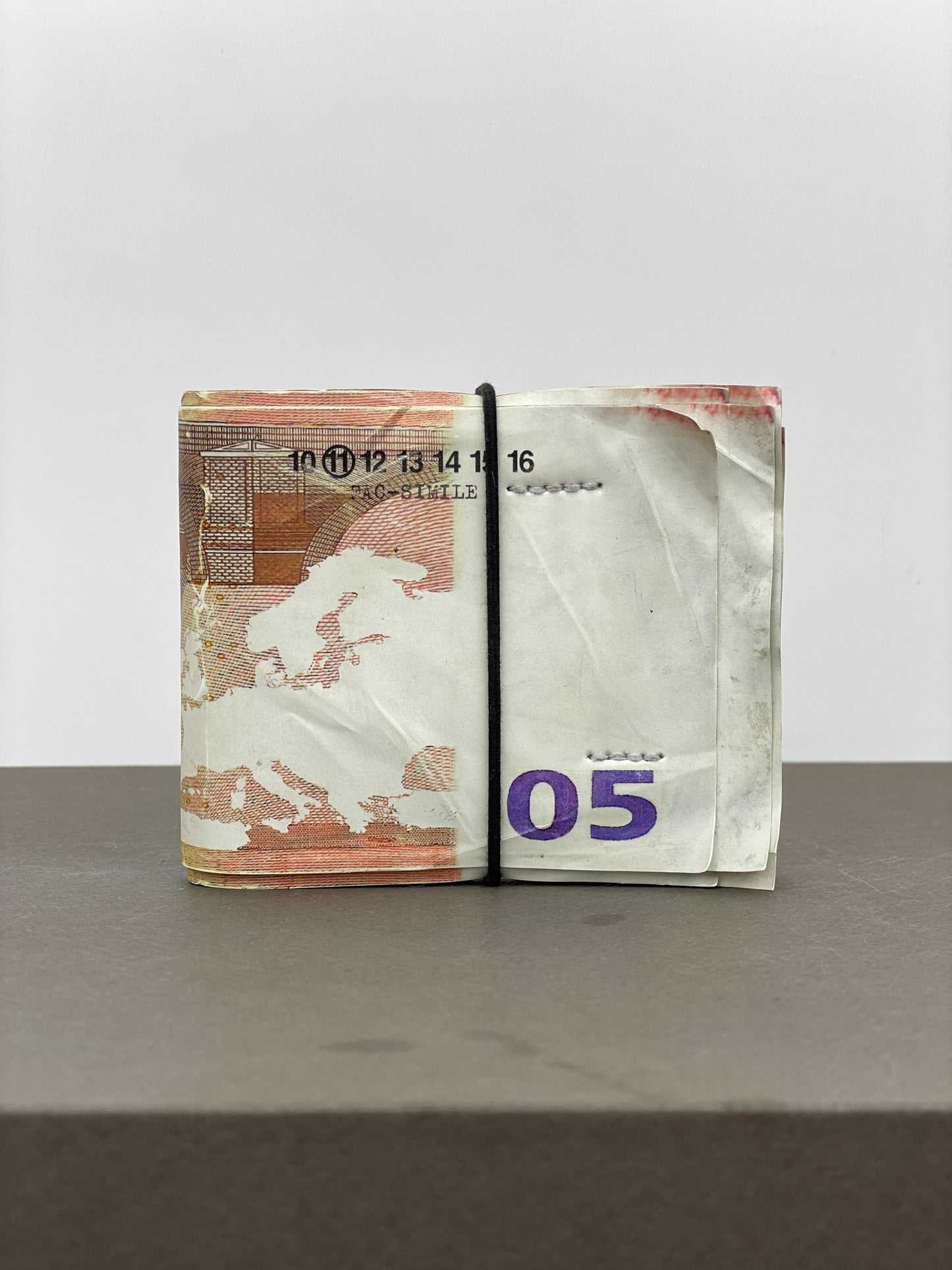 Maison Margiela SS08 Artisanal '05 Euro Bills' Bifold Wallet