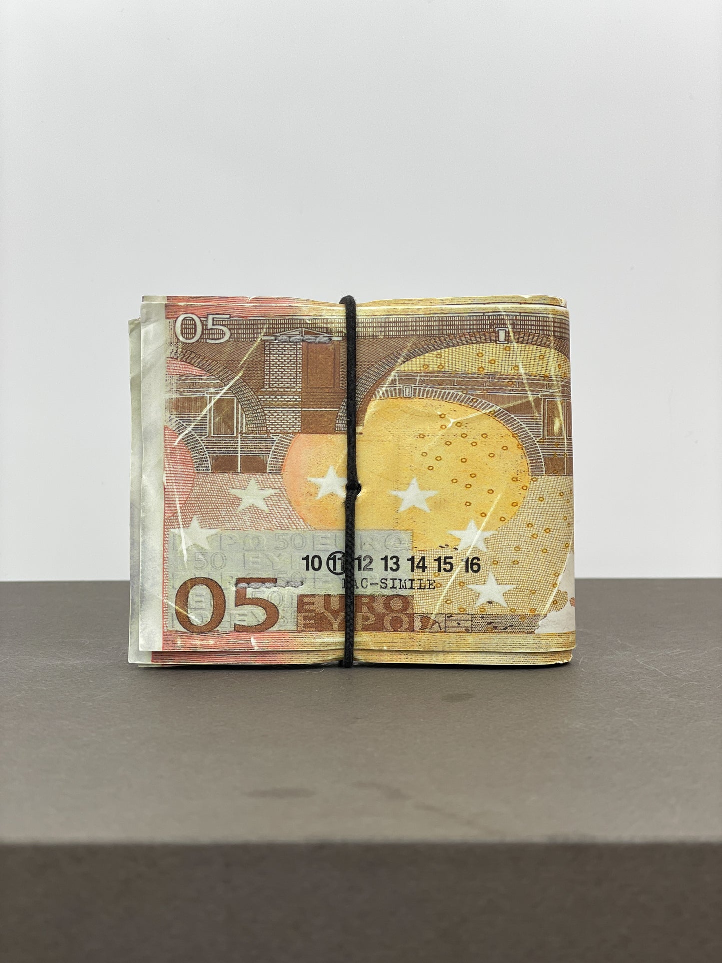 Maison Margiela SS08 Artisanal '05 Euro Bills' Bifold Wallet