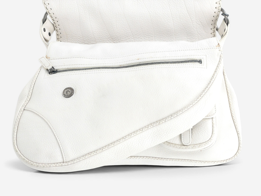 Dior by Galliano SS06 'Gaucho' Whipstitch Double Saddle Shoulder Bag – photo 8