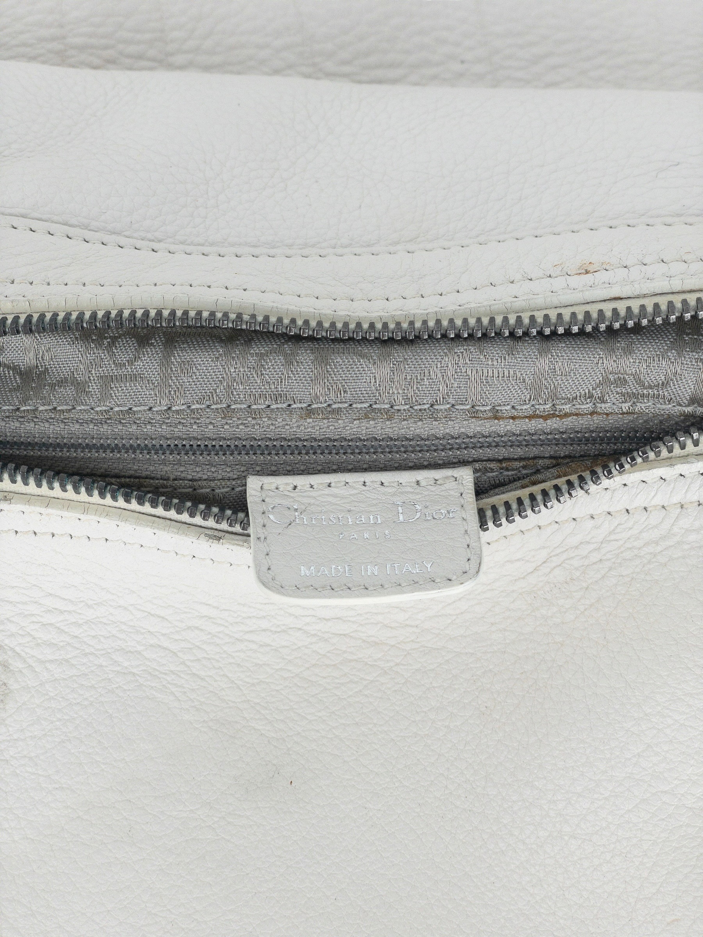 Dior by Galliano SS06 'Gaucho' Whipstitch Double Saddle Shoulder Bag