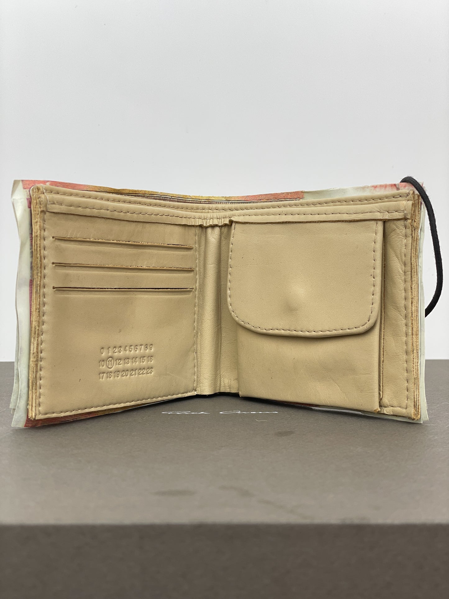 Maison Margiela SS08 Artisanal '05 Euro Bills' Bifold Wallet