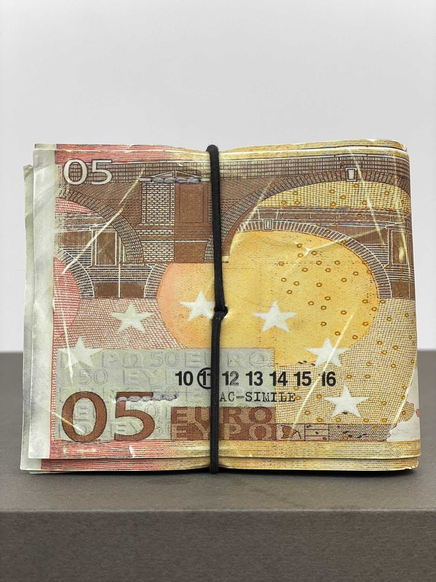 Maison Margiela SS08 Artisanal '05 Euro Bills' Bifold Wallet