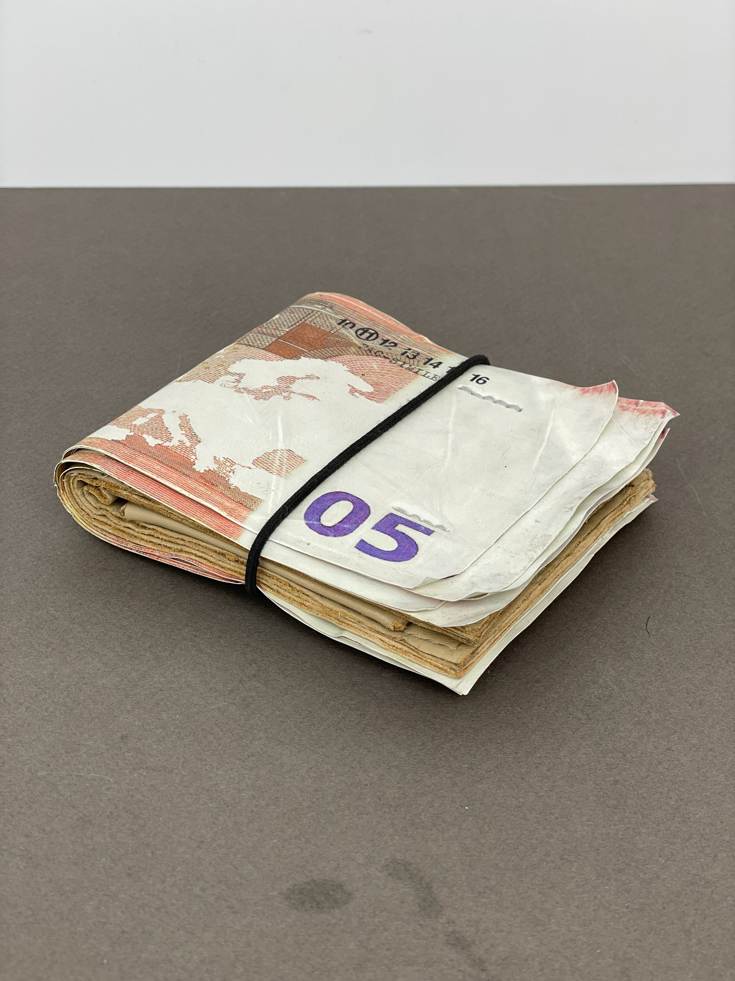 Maison Margiela SS08 Artisanal '05 Euro Bills' Bifold Wallet