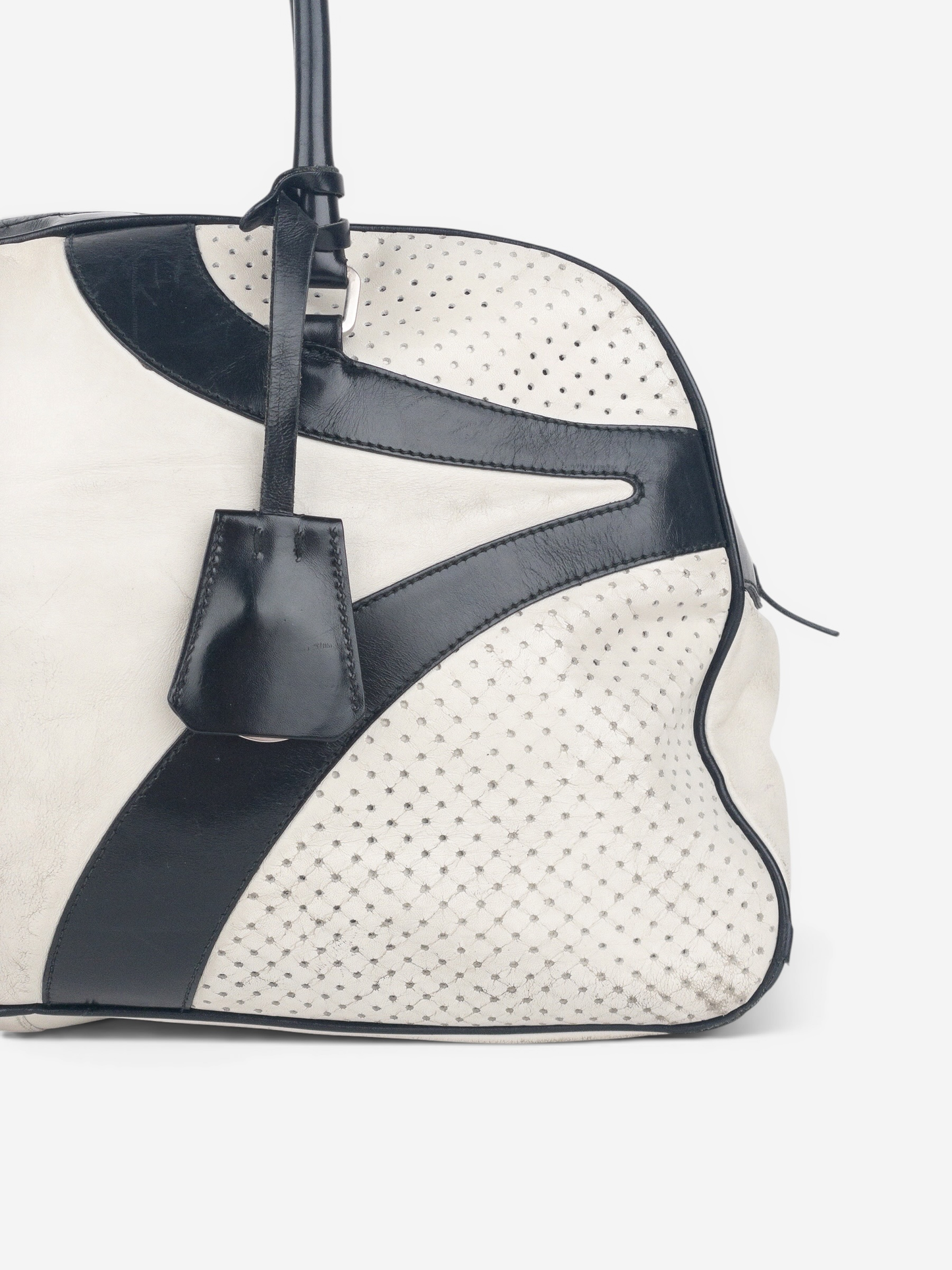 Prada SS00 Bowling Leather Shoulder Bag – photo 6