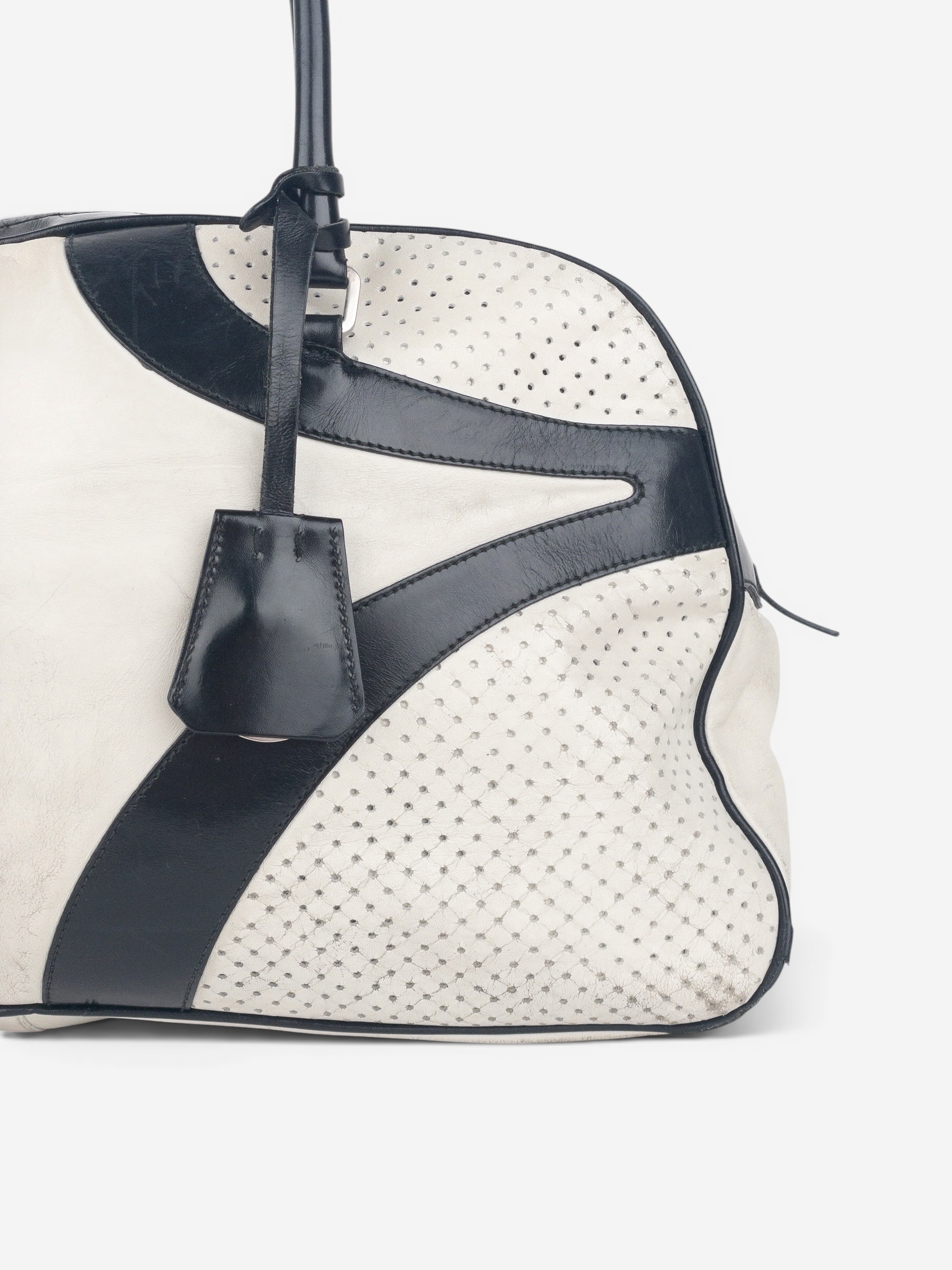 Prada SS00 Bowling Leather Shoulder Bag – photo 6