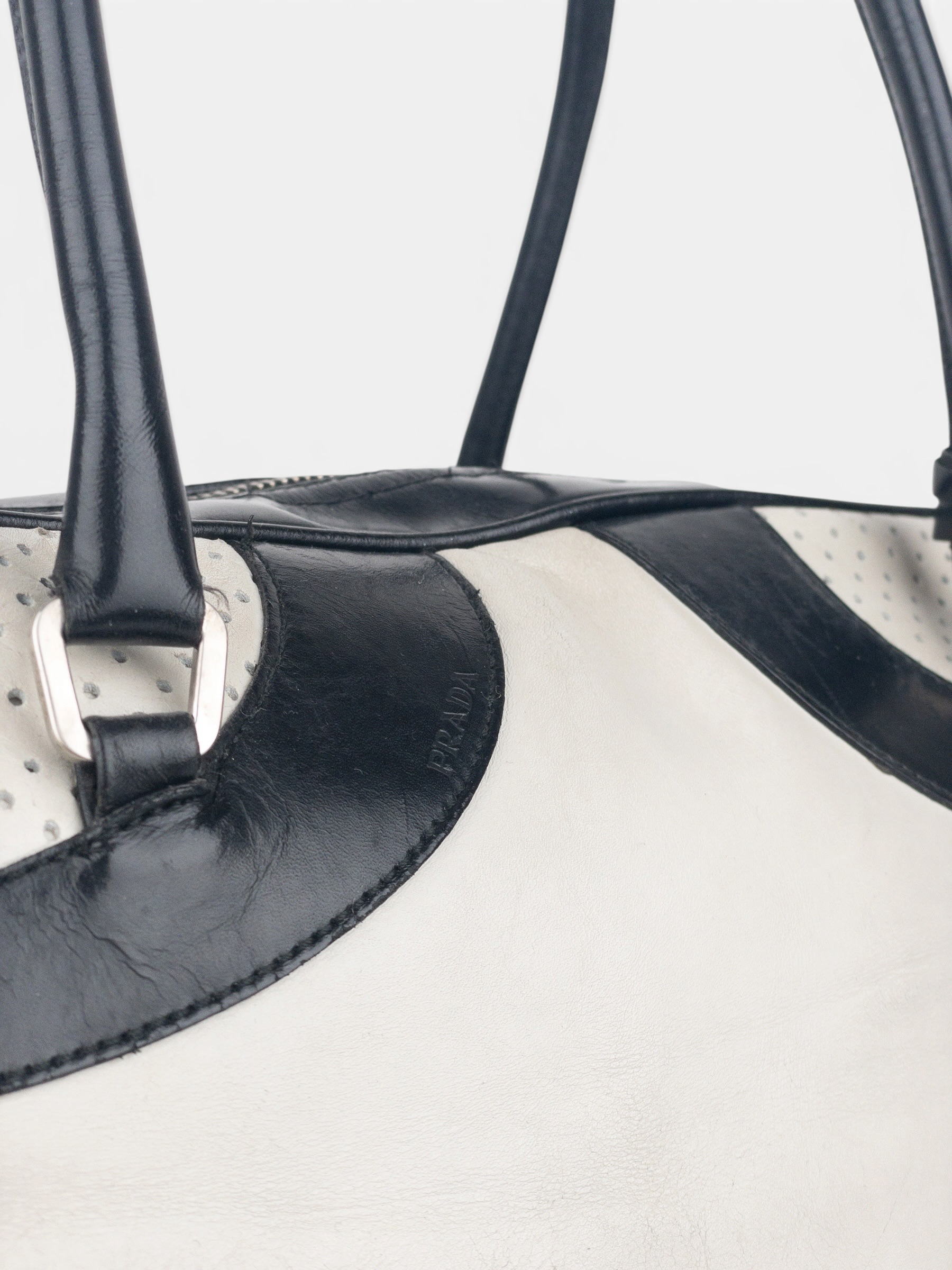 Prada SS00 Bowling Leather Shoulder Bag – photo 7
