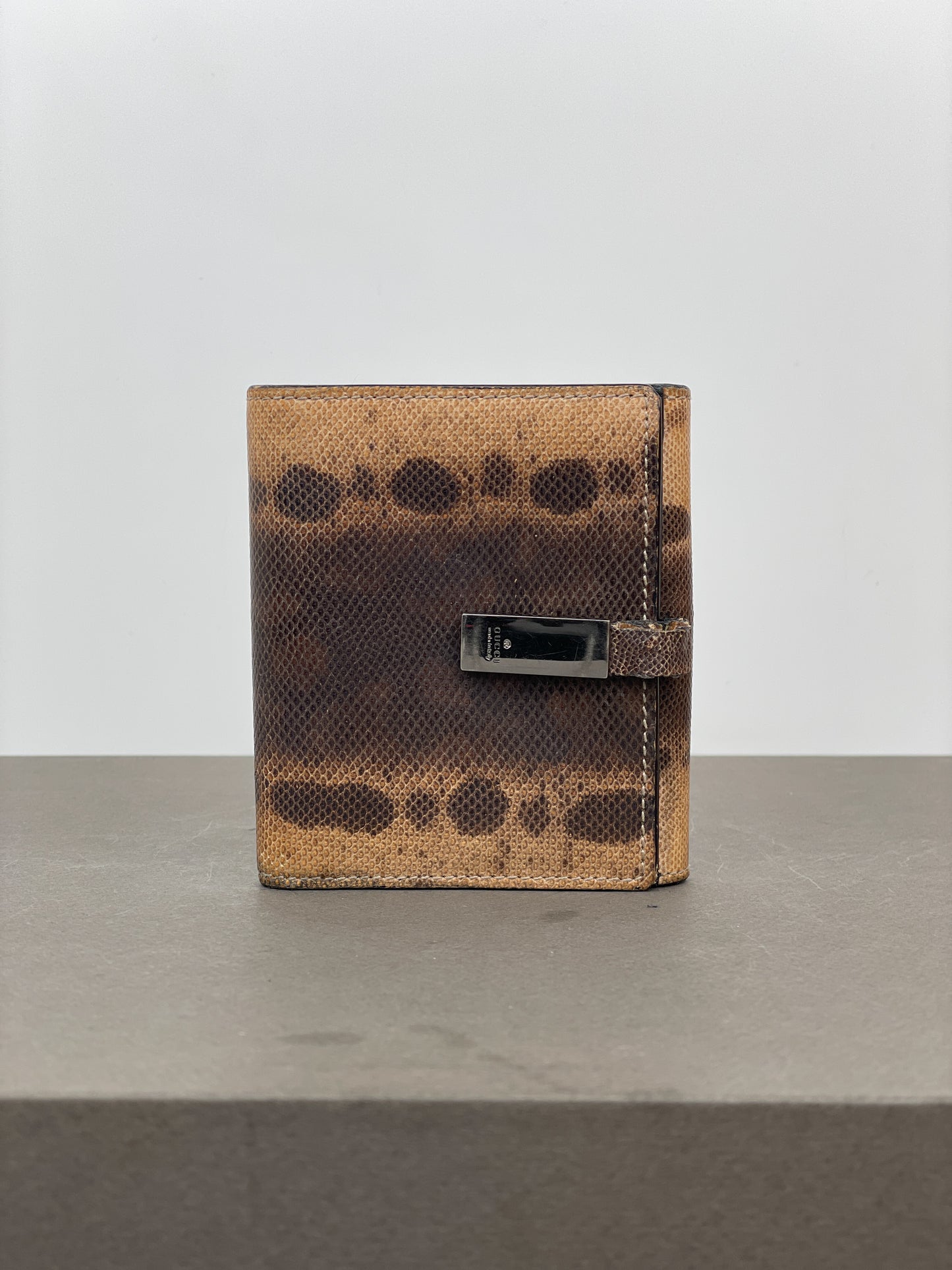 Gucci by Tom Ford 1990s Python Snakeskin Cardholder