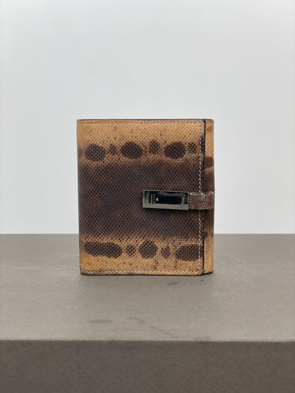 Gucci by Tom Ford 1990s Python Snakeskin Cardholder