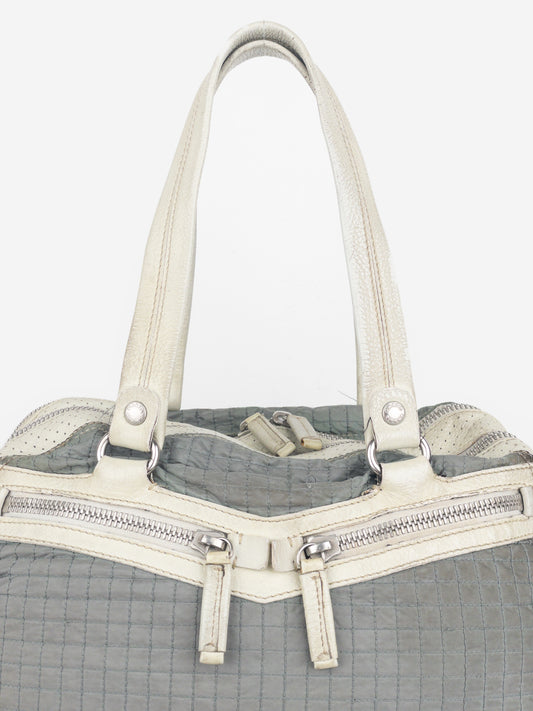 Prada 2000s Linea Rossa Quilted Sports Boston Shoulder Bag – photo 5