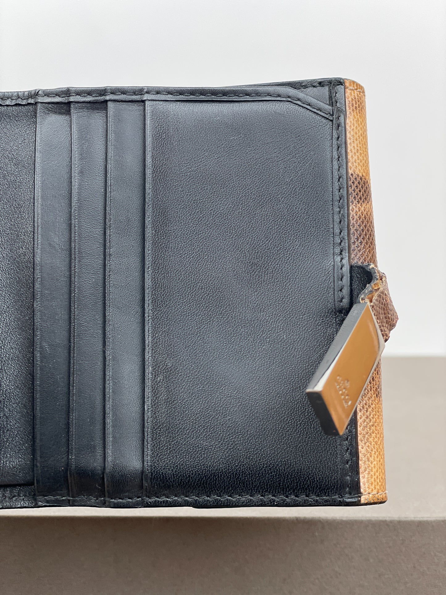 Gucci by Tom Ford 1990s Python Snakeskin Cardholder