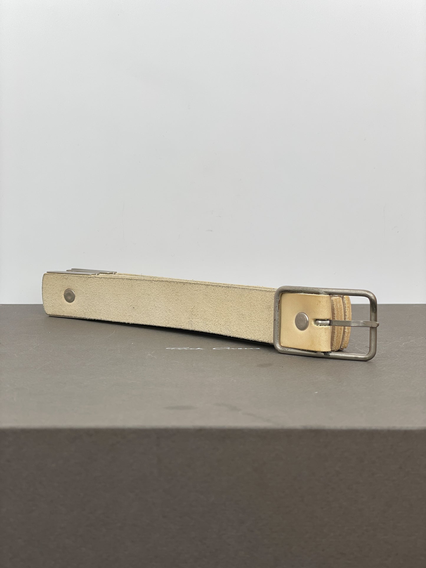Carol Christian Poell SS02 'Safe' Folded Screw Leather Belt