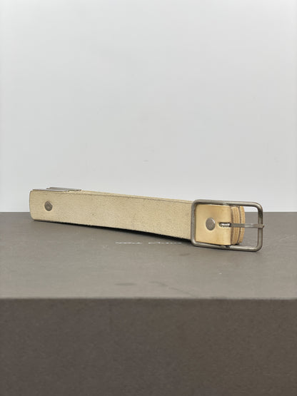 Carol Christian Poell SS02 'Safe' Folded Screw Leather Belt