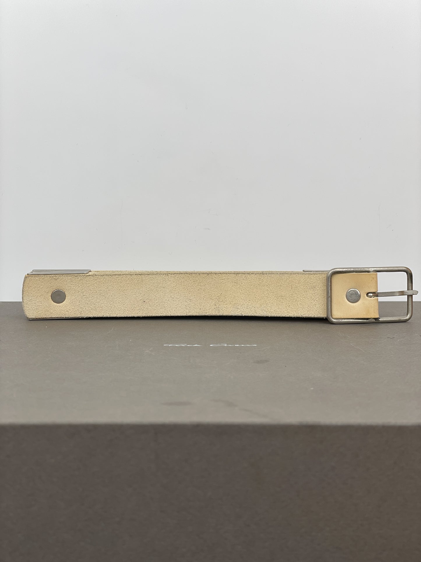 Carol Christian Poell SS02 'Safe' Folded Screw Leather Belt