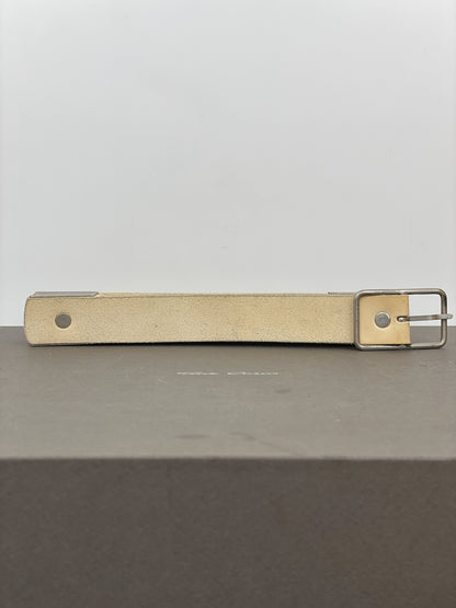 Carol Christian Poell SS02 'Safe' Folded Screw Leather Belt
