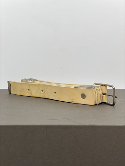 Carol Christian Poell SS02 'Safe' Folded Screw Leather Belt