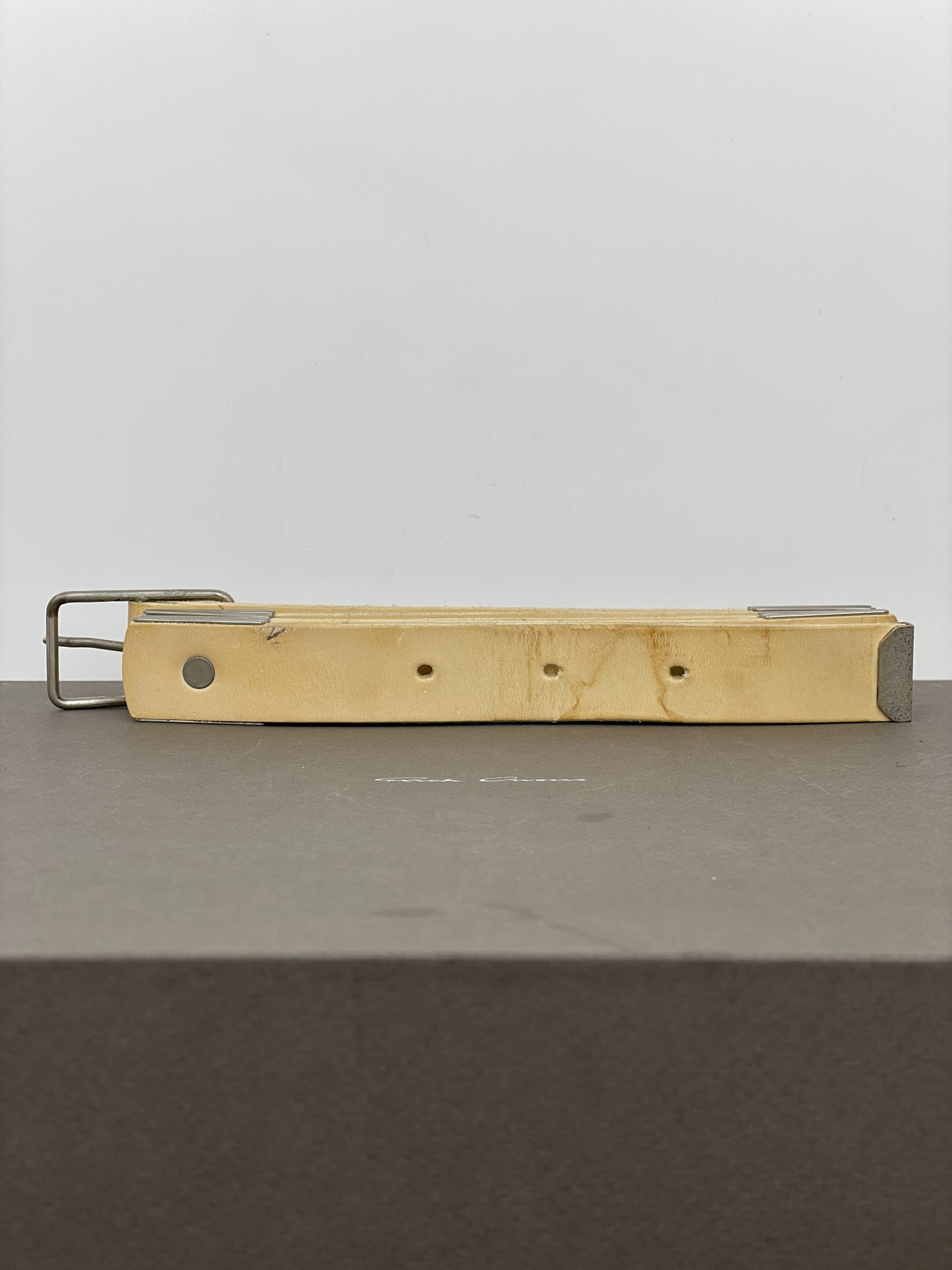 Carol Christian Poell SS02 'Safe' Folded Screw Leather Belt