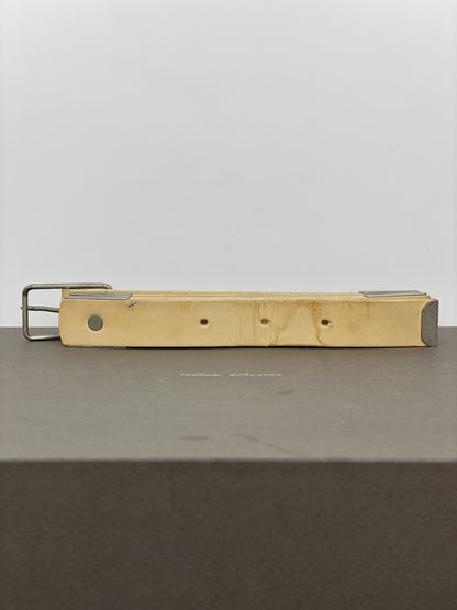 Carol Christian Poell SS02 'Safe' Folded Screw Leather Belt