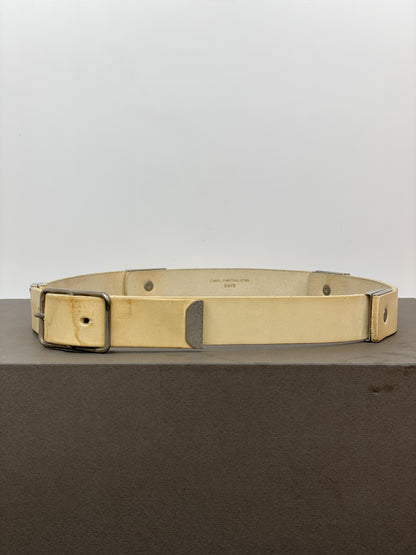 Carol Christian Poell SS02 'Safe' Folded Screw Leather Belt