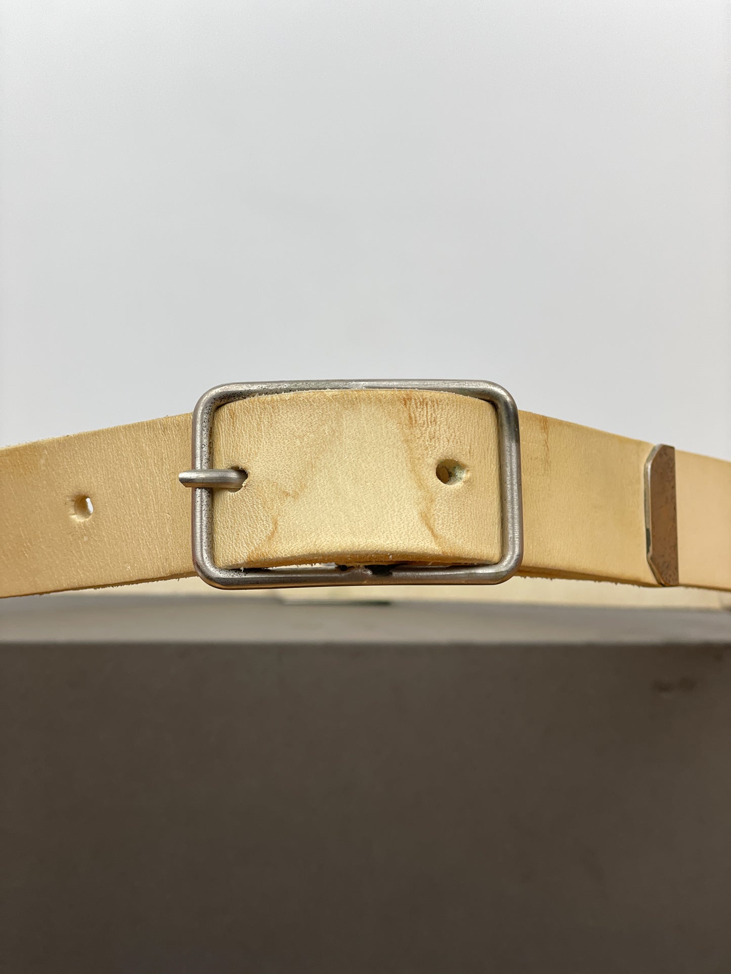 Carol Christian Poell SS02 'Safe' Folded Screw Leather Belt