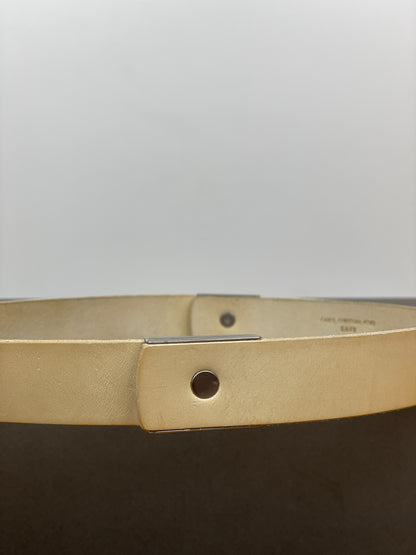 Carol Christian Poell SS02 'Safe' Folded Screw Leather Belt