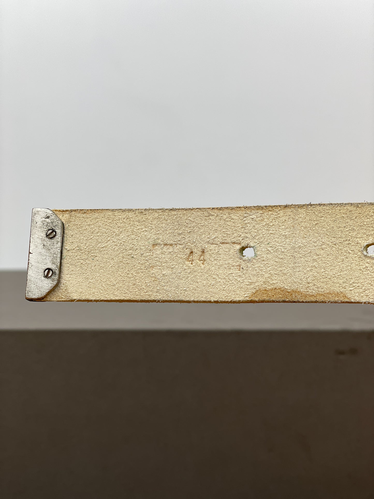 Carol Christian Poell SS02 'Safe' Folded Screw Leather Belt