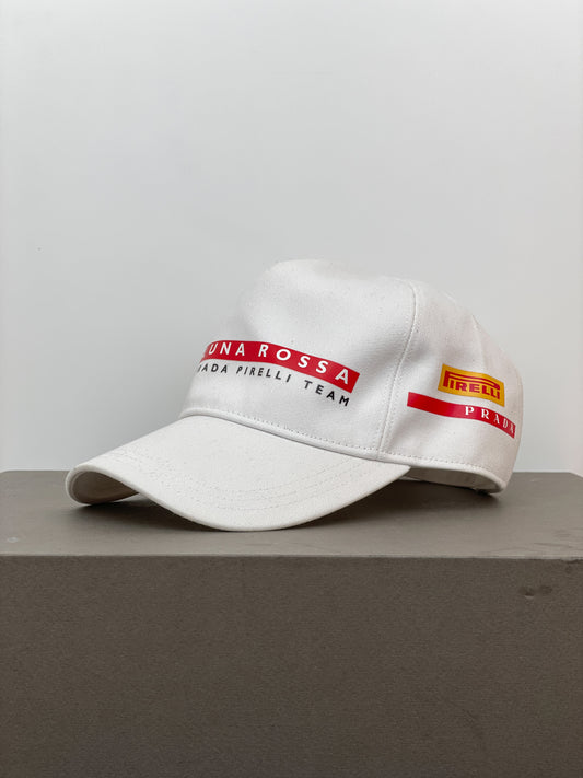 Prada Luna Rossa 2023 American Cup Sailing Baseball Cap White
