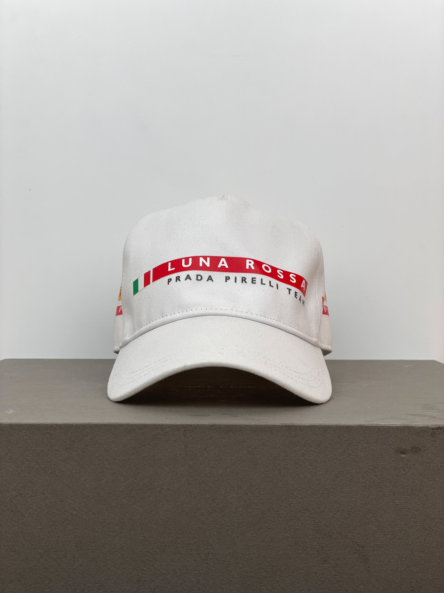 Prada Luna Rossa 2023 American Cup Sailing Baseball Cap White