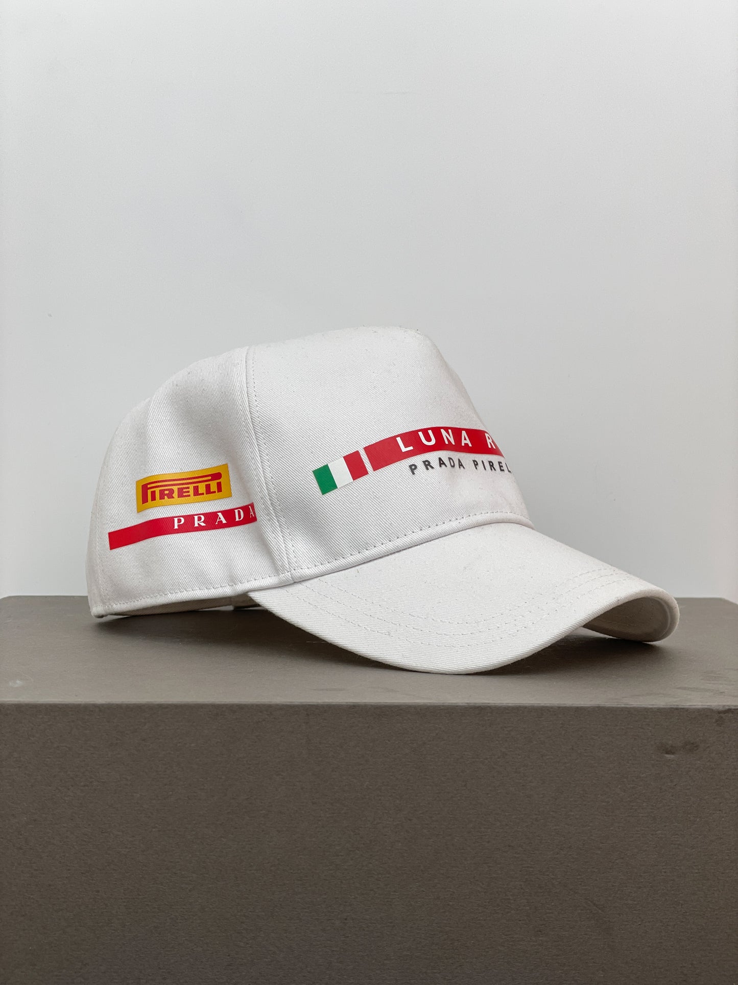 Prada Luna Rossa 2023 American Cup Sailing Baseball Cap White