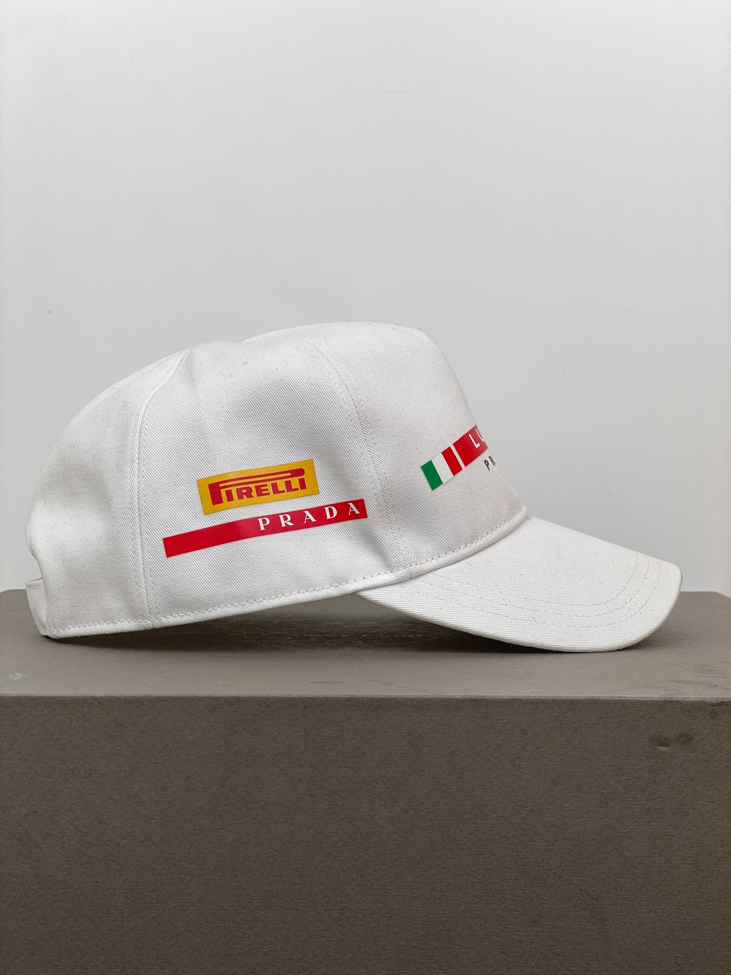 Prada Luna Rossa 2023 American Cup Sailing Baseball Cap White