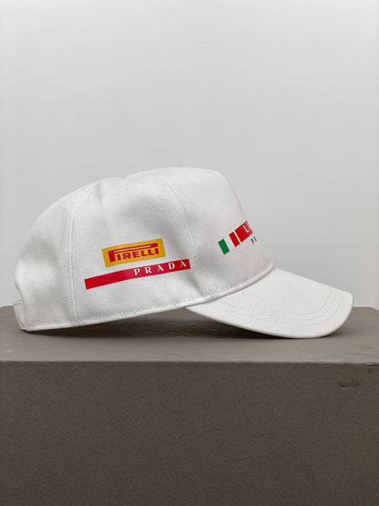 Prada Luna Rossa 2023 American Cup Sailing Baseball Cap White